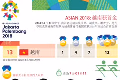 图表新闻：越南收获ASIAD 2018首金