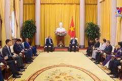 越南国家主席会见对越进行访问的哈萨克斯坦副总理兼外长