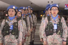 越南一号工兵队出色完成任务凯旋而归