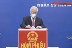 越南国会代表和各级人民议会代表选举正式开始