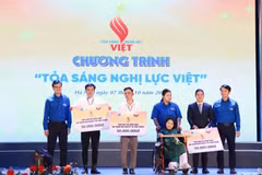 2024年闪耀越南毅力之光活动。图自Vietnam+