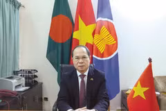 越南驻孟加拉国大使馆阮孟强。图自越通社