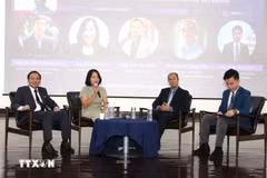 座谈会场景。图自越通社