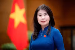 越南国会对外委员会副主任黎秋霞。图自越南国会门户网站