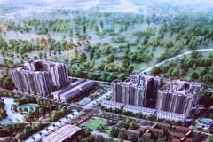 兴安省保障性住房项目的整体效果图。图自越通社