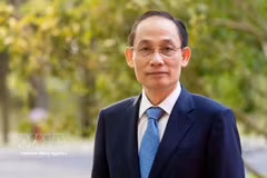 越共中央政治局委员、外交部长黎怀忠。图：越通社发