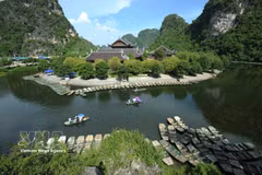 宁平省长安旅游景区。图自越通社