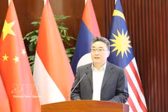 中国东盟中心秘书长史忠俊。图自越通社