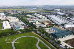 富寿省平川一号工业园区。图自越通社 