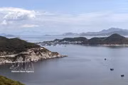 欣赏庆和省沿海公路的壮丽美景