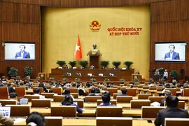会议现场。图自越通社
