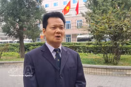 中国社会科学院国际法研究所副研究员王翰灵。图自越通社