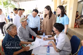 自2026年起越南老年人每年至少可免费体检一次。图自越通社