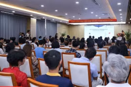研讨会场景。图自越通社