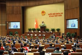 会议场景。图自越通社