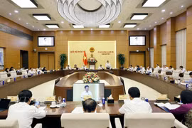 会议现场。图自越通社