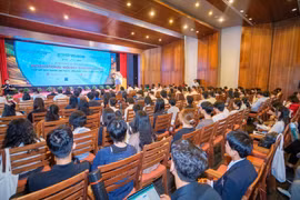 会议现场。图自越通社