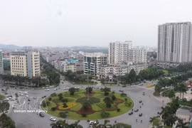 北宁市的一角。图自越通社