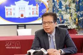 越南驻俄罗斯兼驻阿塞拜疆大使邓明魁。图自越通社