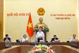 会议现场。图自越通社