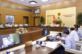会议现场。图自越通社