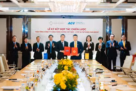 ACV与太阳集团签署战略合作协议仪式现场。图自ACV