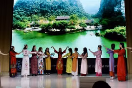 越南文化在俄罗斯联邦秋明市绽放光彩。图自越通社