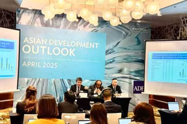 亚洲开发银行预测2025年越南经济增长率为6.6%。图自越通社