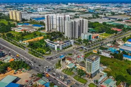 平阳省顺安市越南-新加坡工业园区（VSIP1）的一角。图自越通社