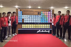 越南学生。图自越通社