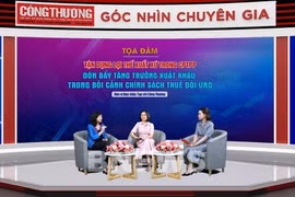 座谈会现场。图自越通社