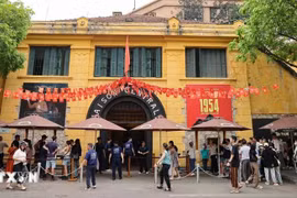 火炉监狱遗迹是河内市数百处革命抗战遗迹中最具代表性的遗址之一。图自越通社