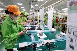 越南继续成为全球供应链重构过程中的优先投资目的地。图自越通社
