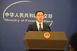 中国外交部发言人林剑。图自越通社