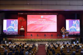越共中央总书记苏林出席会议并发表重要讲话。图自越通社