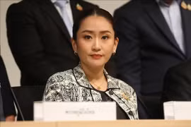 泰国总理佩通坦。图自越通社