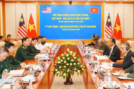 越南-马来西亚首次国防政策对话召开。图自越通社