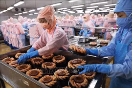 农林水产品出口额预计达700亿美元，远超650亿美元目标。图自越通社