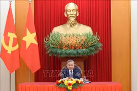 越共中央总书记苏林。图自越通社