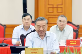 越共中央总书记苏林。图自越通社