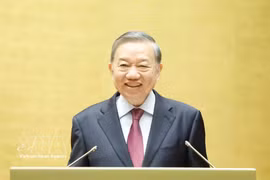 越共中央总书记、国家主席苏林担任指委会主任。图自越通社