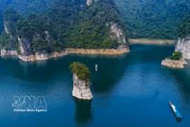纳杭—林平生态湖。图自越通社
