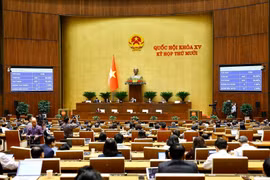 国会表决通过《厉行节约、反对浪费法》。图自越通社