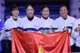 越南女子掷球队成功卫冕世界锦标赛冠军。图自互联网