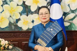 老挝驻越大使坎帕欧·恩特万。图自越通社