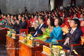 与会代表。图自越通社
