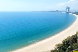 宁储海滩。图自越通社