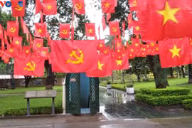 总参谋部机要地下室入口。图自越南之声