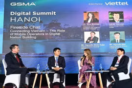 数字国家峰会首次在越南举行。图自nhandan.vn