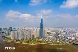 胡志明市努力发展成为国际金融中心。图自越通社